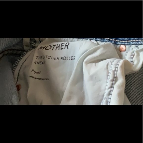 Mother Superior jeans DITCHER ROLLER SNEAK PSYCH size 31 - Picture 9 of 11